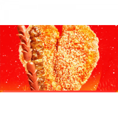 香辣鸡排三件套